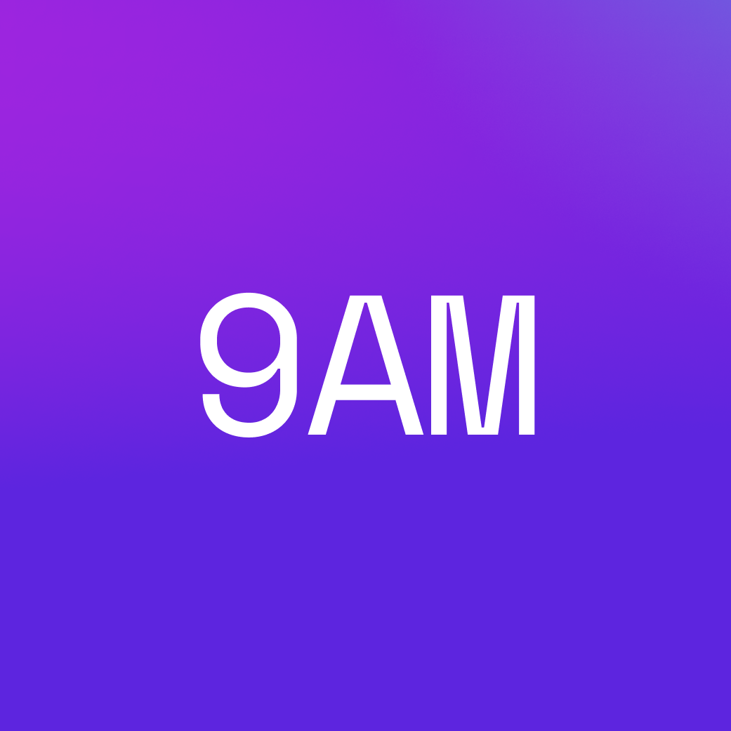 9AM performance marketing agency logo