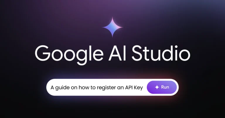 A guide on how to register an API Key in Google AI Studio?