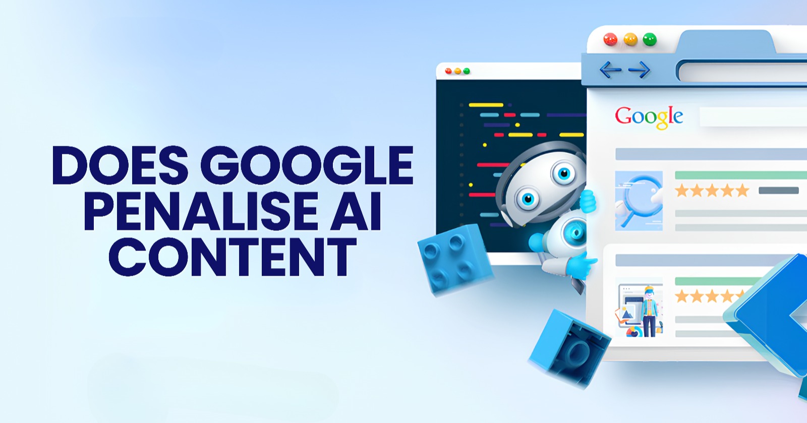does google penalise AI content