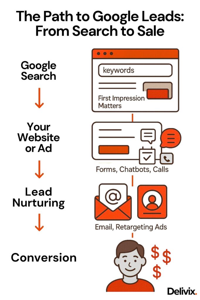 THE PATH TO GOOGLE LEADS