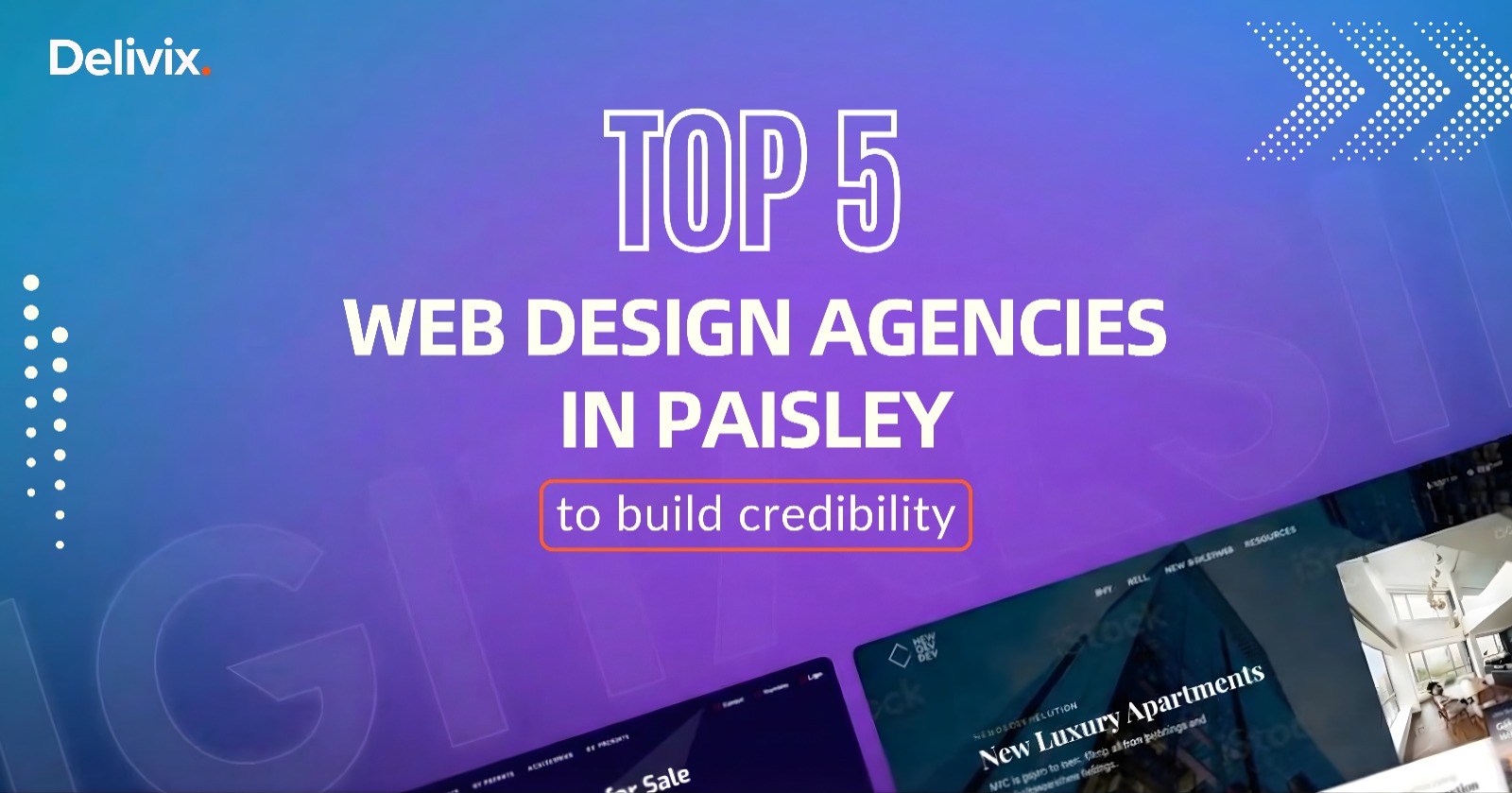 top web design agencies in paisley
