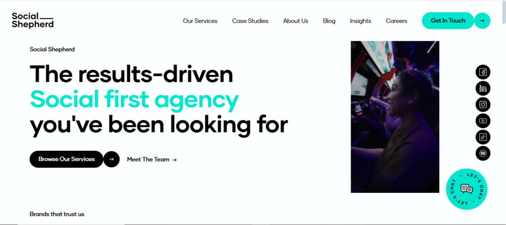 The Social Shepherd, an award-winning social content agency in London