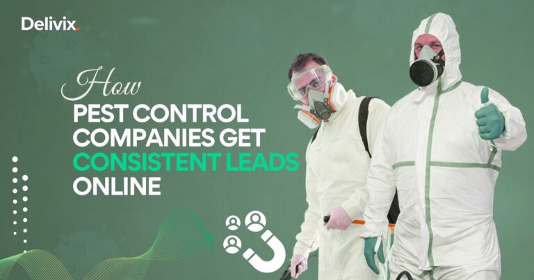 How Pest Control Companies Get Consistent Leads Online