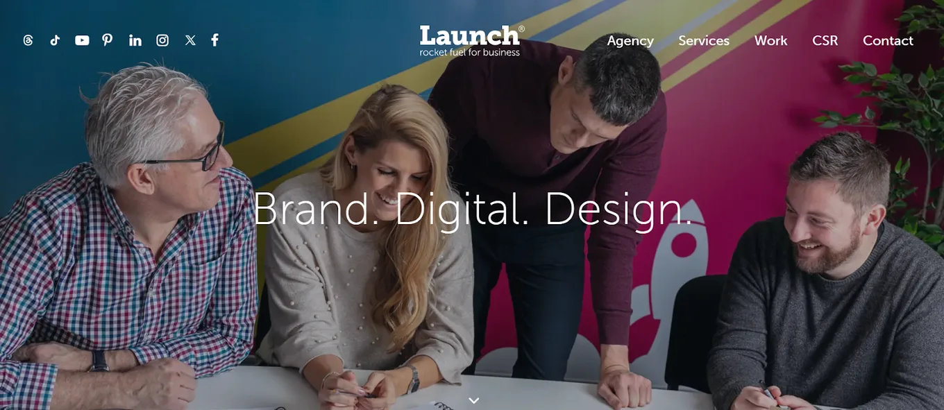 launch home page